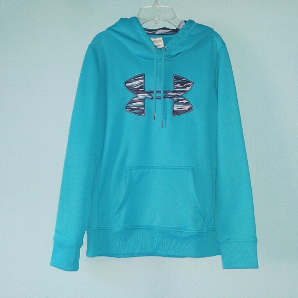 Under Armour Tops - Under Armour Storm1 Blue Pullover Hoodie small